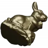 Заяц на камне - 3D модель STL для ЧПУ
