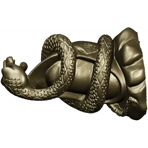 Узел Змеи - 3D модель STL для ЧПУ