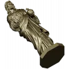 Jesus Statue 3D Model for CNC Milling in STL Format