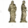 Jesus Statue 3D Model for CNC Milling in STL Format
