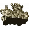 Пи Яо на монетах - 3D модель STL для ЧПУ