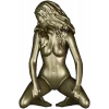 Статуэтка девушки - STL модель для ЧПУ, 3D модель stl для фрезера