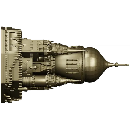 Купол-крепость - 3D модель в формате STL для ЧПУ