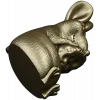 Сырный Сон - 3D модель крысы с сыром (STL) для ЧПУ