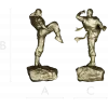 3D модель "Мастер кунг-фу" - STL для ЧПУ