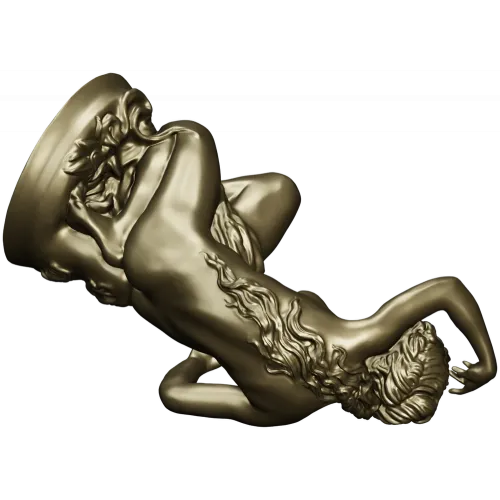 Купальщица - 3D модель STL для ЧПУ