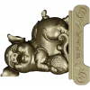 Charming Piglet 3D CNC Model in STL Format