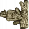 Squirrel on Tree Branch 3D Model STL for CNC Milling