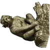 Squirrel on Tree Branch 3D Model STL for CNC Milling