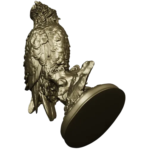 Орёл на утёсе - 3D модель STL для ЧПУ