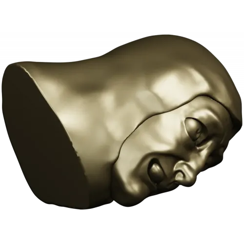 Очаровашка - 3D модель головы ребёнка для ЧПУ (STL)