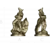 Пират в развевающемся плаще - 3D модель STL для ЧПУ