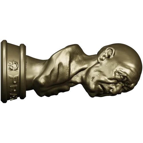Пожилой мужчина - 3D модель для ЧПУ в формате STL