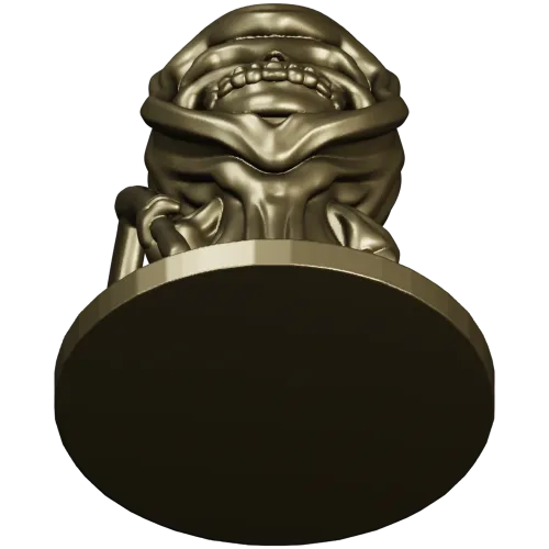Whimsical Grim Reaper STL Model for CNC