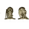 Whimsical Grim Reaper STL Model for CNC