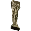 3D модель STL - Нимфа для фрезерной резьбы на ЧПУ
