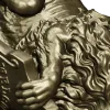 Статуэтка льва со щитом - 3D модель STL для ЧПУ