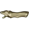 Ревущий барс - 3D модель STL для ЧПУ (рукоять/накладка)