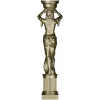 Female Caryatid Column 3D Model for CNC Milling STL