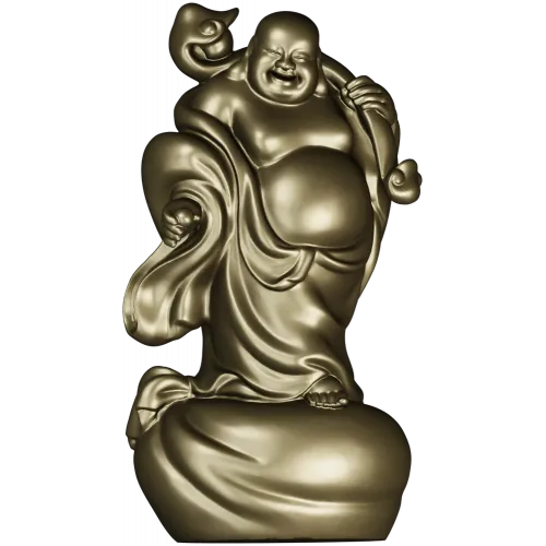 3D модель Хотей на мешке - STL для ЧПУ резьбы