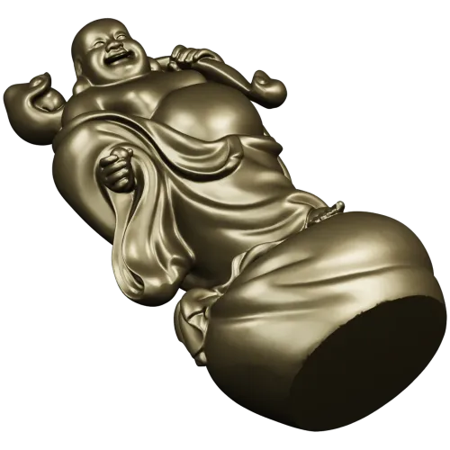 3D модель Хотей на мешке - STL для ЧПУ резьбы