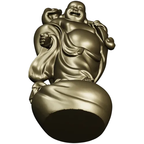 3D модель Хотей на мешке - STL для ЧПУ резьбы