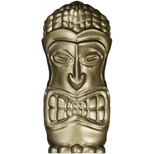 STL модель "Идол Тики" - 3D модель stl для ЧПУ