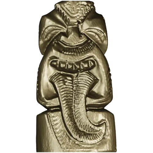 Tiki Statuette STL Model for CNC Milling
