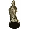 Spiritual Serenity Statue 3D STL Model for CNC