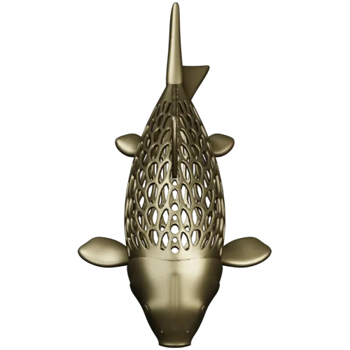 Карп-орнамент - 3D модель STL для ЧПУ