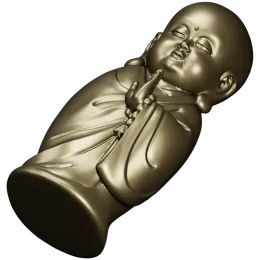 Маленький молящийся монах