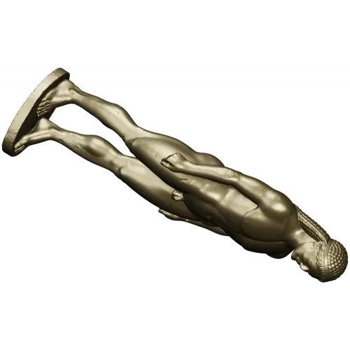 Античный юноша - 3D модель STL для ЧПУ