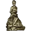 Нимфа на камне - 3D модель STL для ЧПУ