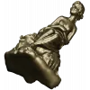 Нимфа на камне - 3D модель STL для ЧПУ