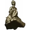 Нимфа на камне - 3D модель STL для ЧПУ