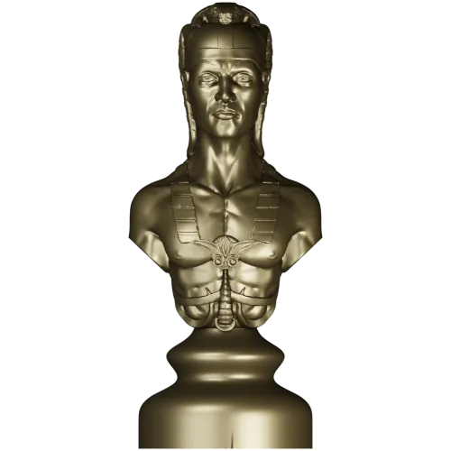 3D модель "Владыка Нила" - бюст фараона в формате STL