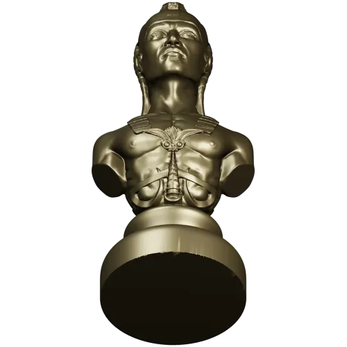 3D модель "Владыка Нила" - бюст фараона в формате STL