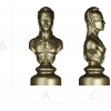3D модель "Владыка Нила" - бюст фараона в формате STL