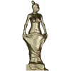 Скульптурная статуэтка женщины в драпировке - STL для ЧПУ