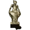 Скульптурная статуэтка женщины в драпировке - STL для ЧПУ
