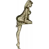 Грациозная женская фигура - 3D модель STL для ЧПУ