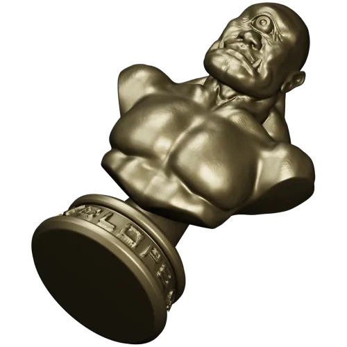 3D модель бюста циклопа - STL файл для ЧПУ