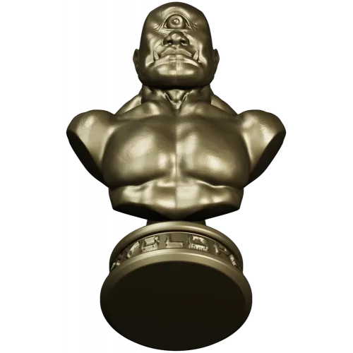 3D модель бюста циклопа - STL файл для ЧПУ