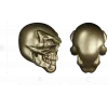 Череп-усмешка - 3D модель STL для ЧПУ