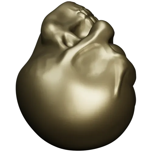 Глазастый череп - 3D модель STL для ЧПУ
