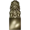 Фу-льонг - 3D модель STL для ЧПУ (статуетка на постаменте)