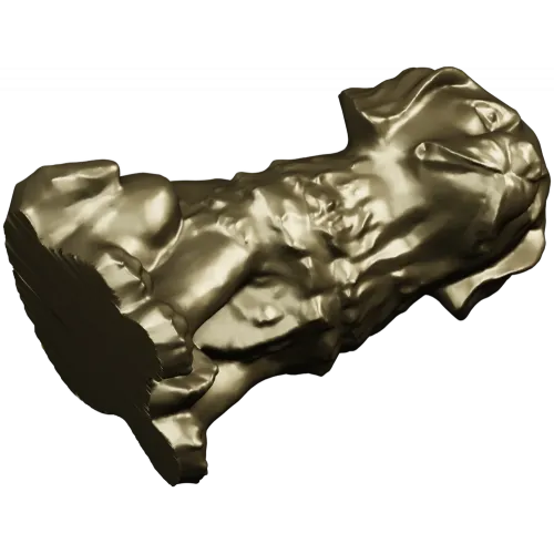 Спящий щенок - 3D модель в формате STL для ЧПУ