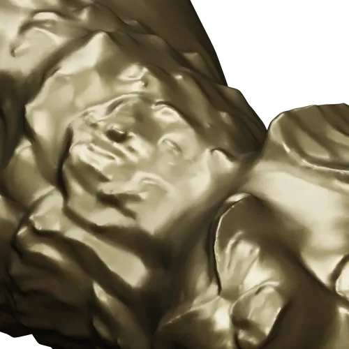 Спящий щенок - 3D модель в формате STL для ЧПУ