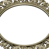 Baroque Acanthus Round Frame STL 3D Model for CNC Milling