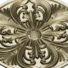 Acanthus Rosette Medallion STL for CNC